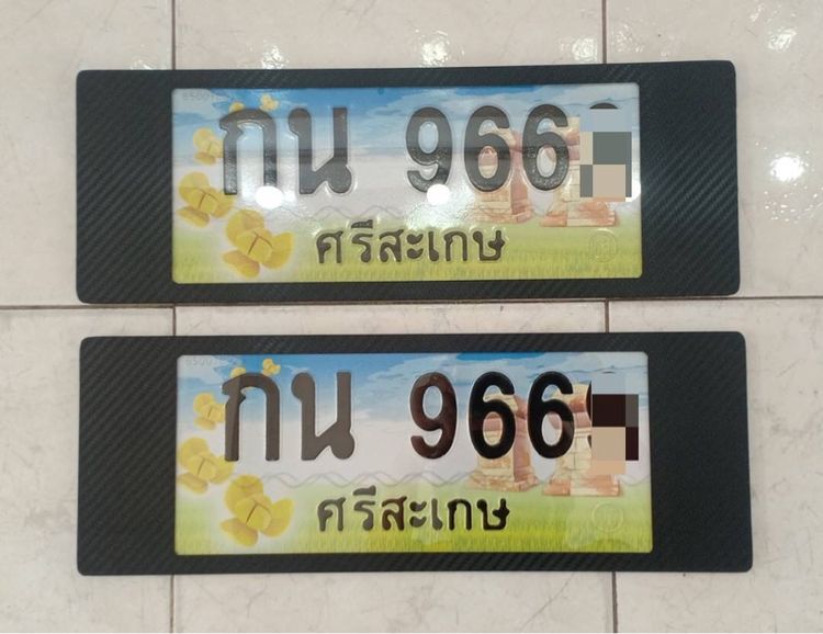 กรอบทะเบียนกันน้ำ100 รูปที่ 6