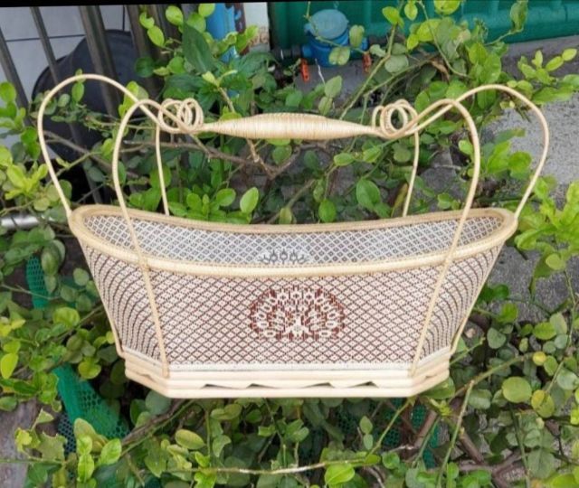 23ตะกร้าหวาย, ตะกร้าหวายสาน, ตะกร้าหวายสไตล์มหาสอน,ตะกร้า รูปที่ 4