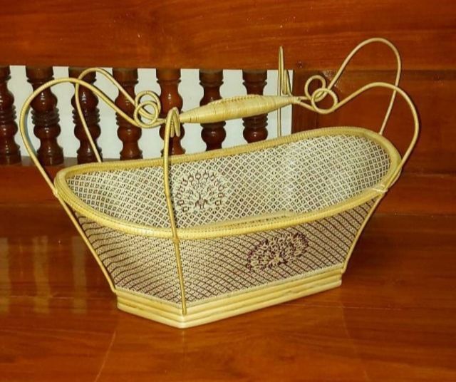 23ตะกร้าหวาย, ตะกร้าหวายสาน, ตะกร้าหวายสไตล์มหาสอน,ตะกร้า รูปที่ 3