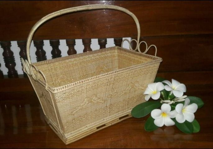 26ตะกร้าหวาย, ตะกร้าหวายสาน, ตะกร้าหวายสานสไตล์มหาสอน รูปที่ 2