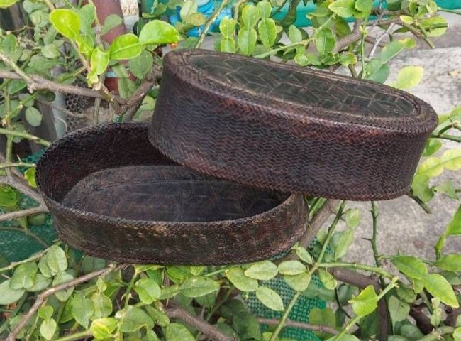 30แอบไม้ไผ่สาน, แอบสาน, กล่องไม้ไผ่สาน รูปที่ 2