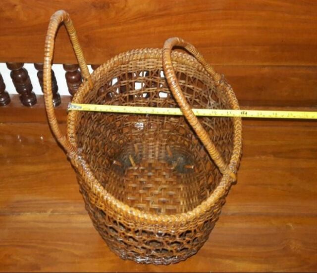 47ตะกร้าหวาย, ตะกร้าหวายสาน, ตะกร้าหวายโบราณ รูปที่ 3