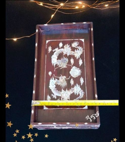 60กี๋ชาไม้ชิงชันโบราณ, กี๋ชาโบราณ, กี๋ชาไม้ชิงชันฝังมุกโบราณ, กี๋ชาฝังมุกโบราณ รูปที่ 7