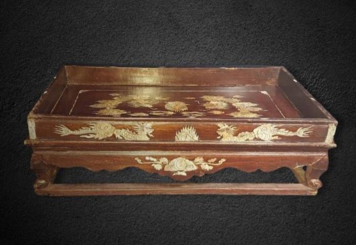 อื่นๆ 61กี๋ชาไม้ชิงชันฝังมุกโบราณ, กี๋ชาไม้ชิงชัน, กี๋ชาฝังมุกโบราณ