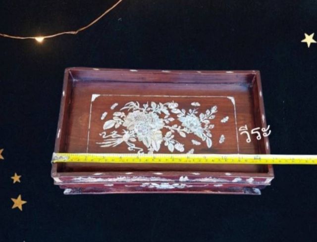 62กี๋ชาไม้ชิงชันฝังมุกโบราณ, กี๋ชาโบราณ, กี๋ชาไม้ชิงชัน รูปที่ 5