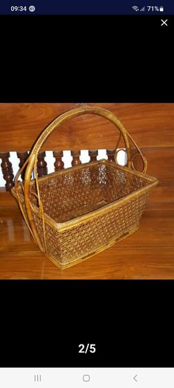 อื่นๆ 72ตะกร้าลายดอกพิกุลโบราณ, ตะกร้าหวายสานลายดอกพิกุล