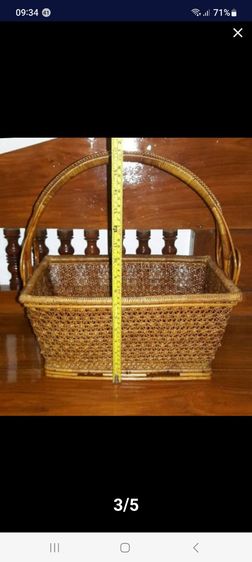 72ตะกร้าลายดอกพิกุลโบราณ, ตะกร้าหวายสานลายดอกพิกุล รูปที่ 3