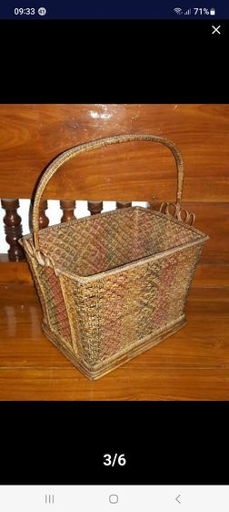 73ตะกร้าหวาย, ตะกร้าหวายโบราณ, ตะกร้าหวายสไตล์มหาสอน รูปที่ 3