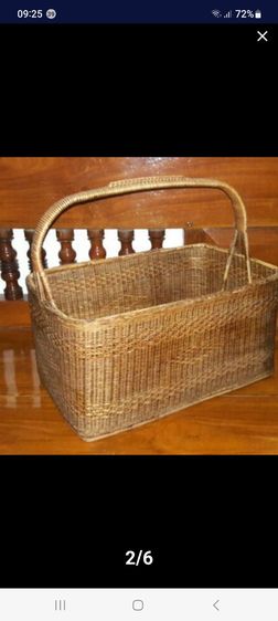 76ตะกร้าหวาย, ตะกร้าหวายโบราณ, ตะกร้าหวายสาน รูปที่ 3