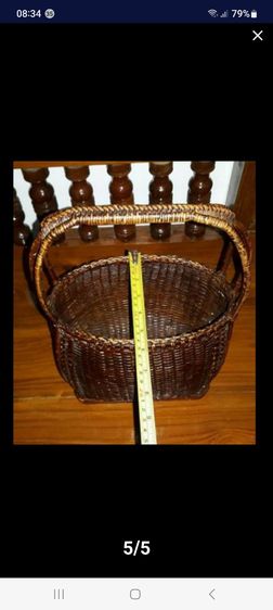 102ตะกร้าไม้ไผ่สาน, กระเป๋าถือไม้ไผ่สาน รูปที่ 5