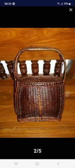 ไม่ระบุ อื่นๆ อื่นๆ อื่นๆ 102ตะกร้าไม้ไผ่สาน, กระเป๋าถือไม้ไผ่สาน