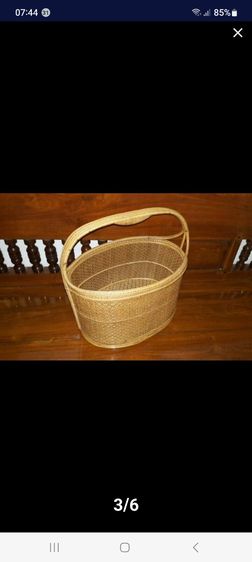 143ตะกร้าหวายโบราณ, ตะกร้าหวายสานลายกขิดโบราณ รูปที่ 4