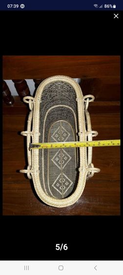 141ตะกร้าหวายสาน, ตะกร้าหวายสานลายขิด รูปที่ 6