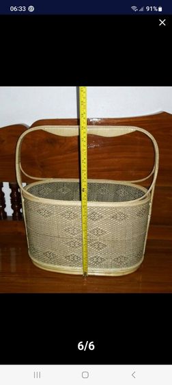 142ตะกร้าหวาย, ตะกร้าหวายสานลายขิด รูปที่ 5