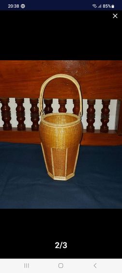 184ตะกร้าไม้ไผ่สานใส่แก้วน้ำเยติ, ตะกร้าใส่แก้วน้ำ