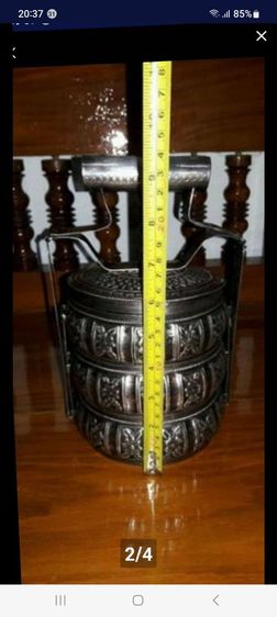 185ปิ่นโตเงินโบราณ, ปิ่นโตเงินแท้ รูปที่ 4