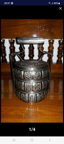 185ปิ่นโตเงินโบราณ, ปิ่นโตเงินแท้