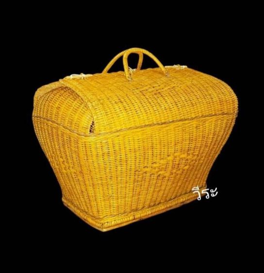 233 ตะกร้าหวาย, ตะกร้าหวายโบราณ, ตะกร้าหวายสำหรับใส่เสื้อผ้า 