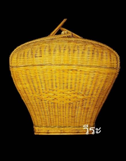 233 ตะกร้าหวาย, ตะกร้าหวายโบราณ, ตะกร้าหวายสำหรับใส่เสื้อผ้า  รูปที่ 2