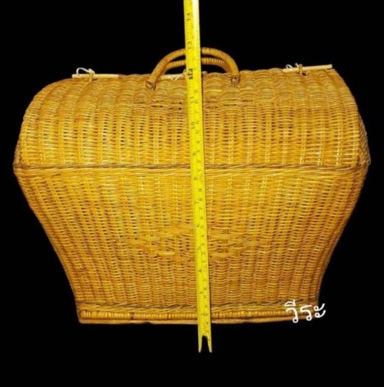 233 ตะกร้าหวาย, ตะกร้าหวายโบราณ, ตะกร้าหวายสำหรับใส่เสื้อผ้า  รูปที่ 5