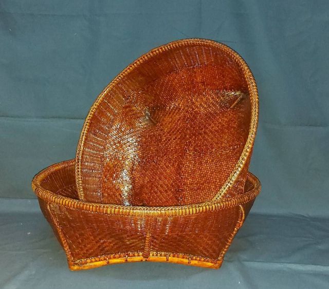 36กระจาด, กระจาดไม้ไผ่สานโบราณ