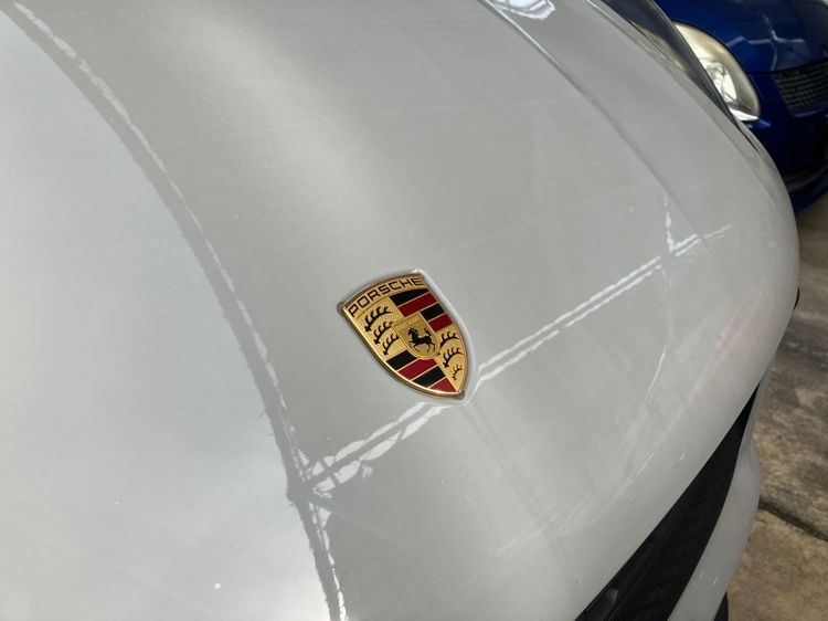 โลโก้ฝาโปรงหน้า ฝาล้อ Porsche 75 mm. Chrome ใส่ล้อ Porsche Panamera Cayenne Cayman Macan Boxster 911 รูปที่ 10