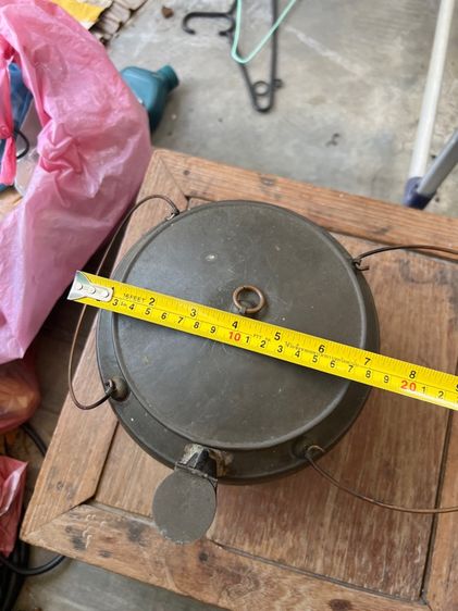 หม้อตุ๋นทองเหลืองโบราณ รูปที่ 12