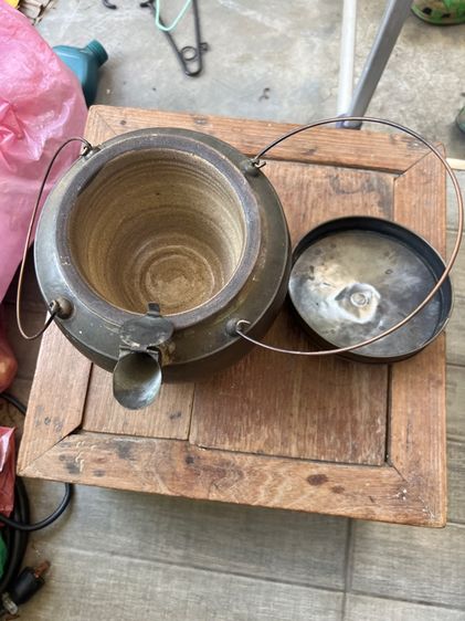 หม้อตุ๋นทองเหลืองโบราณ รูปที่ 3