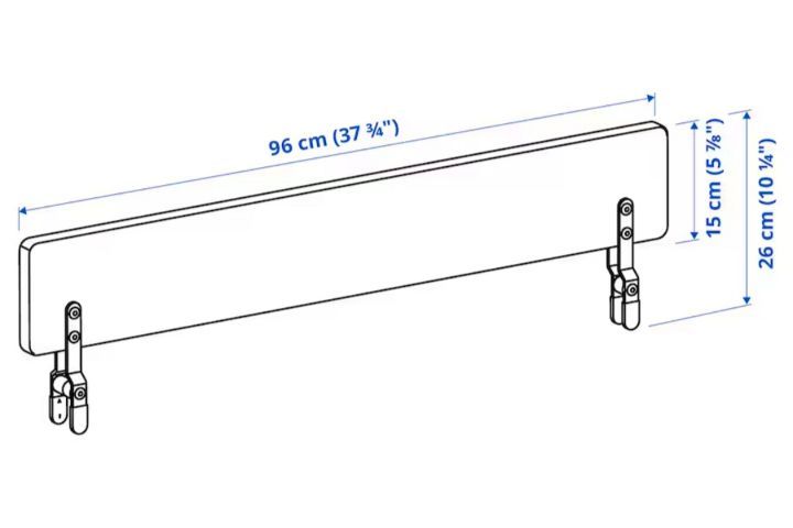 เตียงเด็ก ikea มือสอง เตียงเด็ก มือ 2 IKEA ขายโครงเตียงและระแนงพื้นเตียงไม้บีช แถมราวกันตกเตียงเพิ่มอีก 1 อัน มือ 2 สภาพใหม่ ไม่มีตำหนิ รูปที่ 5