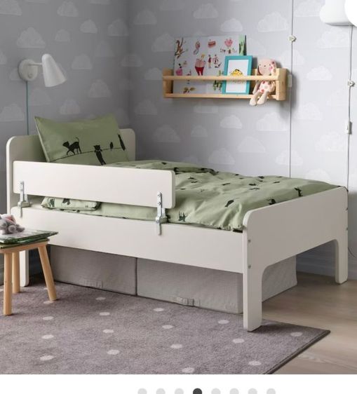 เตียงเด็ก ikea มือสอง เตียงเด็ก มือ 2 IKEA ขายโครงเตียงและระแนงพื้นเตียงไม้บีช แถมราวกันตกเตียงเพิ่มอีก 1 อัน มือ 2 สภาพใหม่ ไม่มีตำหนิ รูปที่ 6