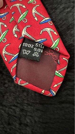 Salvatore Ferragamo เนคไทผ้าไหม รูปที่ 5