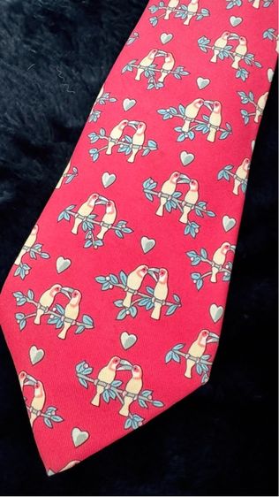 เนคไทผ้าไหม จากแบรนด์ Hermes รูปที่ 2