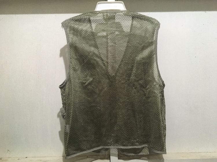 เสื้อกั๊ก(แจ็คเก็ตแขนกุด) แบรนด์ ABURAYSIA สีน้ำตาลอมเทา รูปที่ 2