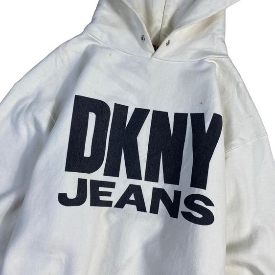 เสื้อกันกนาว DKNY แท้ 💯 size ขนาด อก 23 ยาว 27 นิ้ว สภาพดีมาก ทรงสวย เนื้อผ้าหนานุ่มดีมาก ตัดเย็บดีมาก หายากน่าสะสมครับ รูปที่ 3