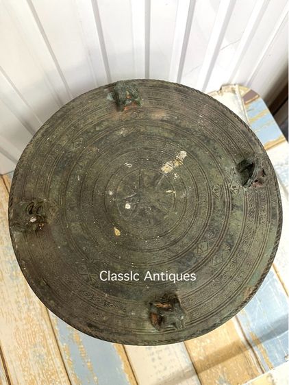 กลอง มโหรทึก ทองเหลืองสะสมA1 รูปที่ 12