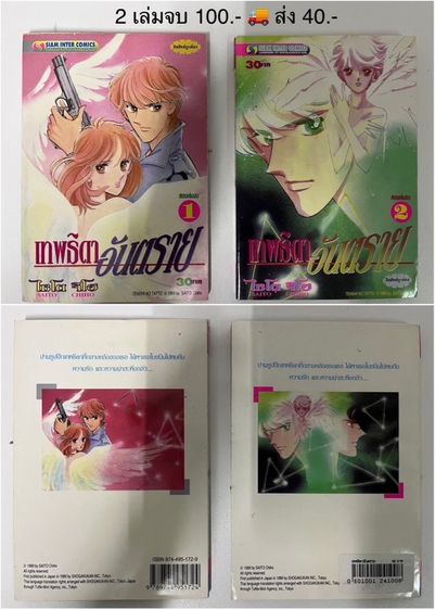 เทพธิดาอันตราย 2 เล่มจบ (Saito Chiho)