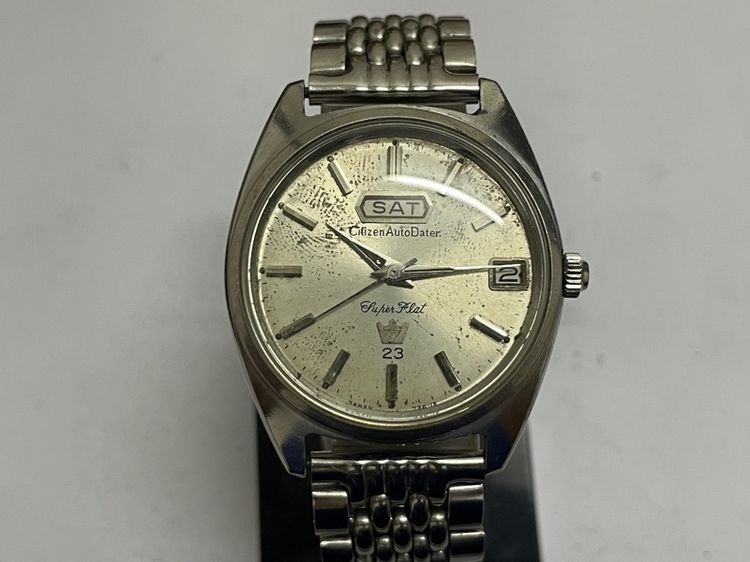 Citizen Auto Dater Super Flat 2หน้าต่าง