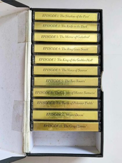 ชุดเทปคาสเซ็ทเสียง THE LORD OF THE RINGS ของสะสม ผลิดโดย BBC รูปที่ 4