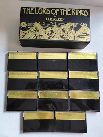 ชุดเทปคาสเซ็ทเสียง THE LORD OF THE RINGS ของสะสม ผลิดโดย BBC รูปที่ 2