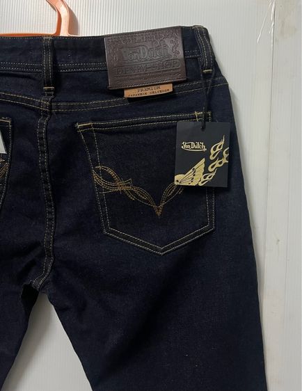 ยีนส์ vondutch skinny ริมแดง ของใหม่จากshop รูปที่ 4