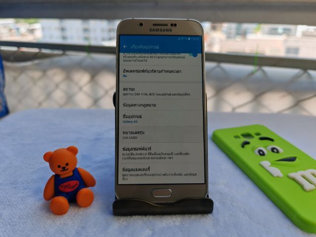 ขาย SAMSUNG Galaxy A8 (2016) เครื่องสวยจัด RAM 3 GB-ROM 32 GB พร้อมที่ชาร์จ รูปที่ 7