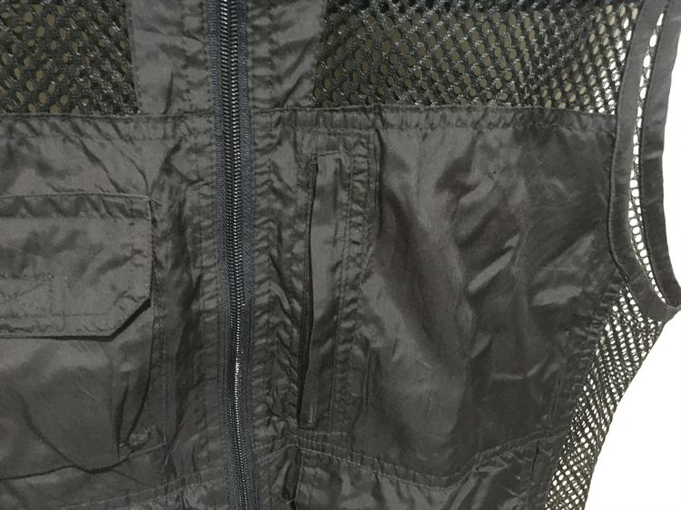 เสื้อแจ็คเก็ตแขนกุด (เสื้อกั๊ก) แบรนด์ NEPUCA สีดำอมเทา รูปที่ 6