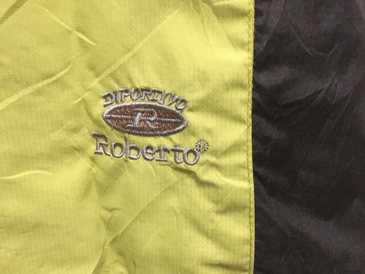 เสื้อแจ็คเก็ตแขนกุด (เสื้อกั๊ก) แบรนด์ ROBERTO สีเขียวอมเหลืองเทาและดำ รูปที่ 8