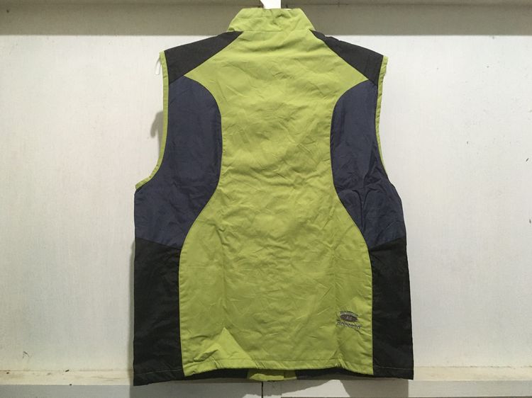 เสื้อแจ็คเก็ตแขนกุด (เสื้อกั๊ก) แบรนด์ ROBERTO สีเขียวอมเหลืองเทาและดำ รูปที่ 2