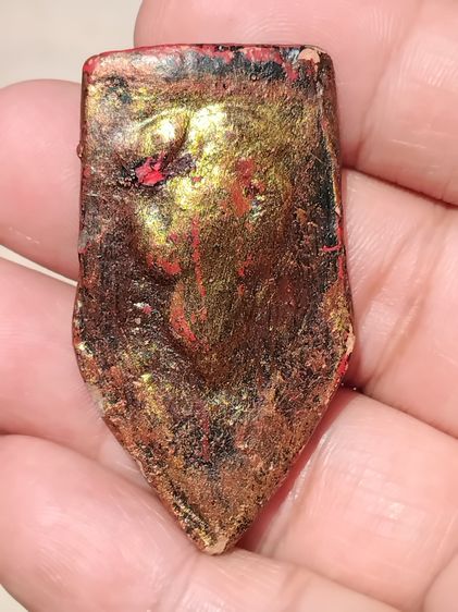 พระขุนแผน หลังกุมารทอง หลวงพ่อเต๋ วัดคงทอง รุ่นแรกๆ เนื้อดิน ลงรักปิดทอง ผิวเดิม เก่า แท้  รูปที่ 7