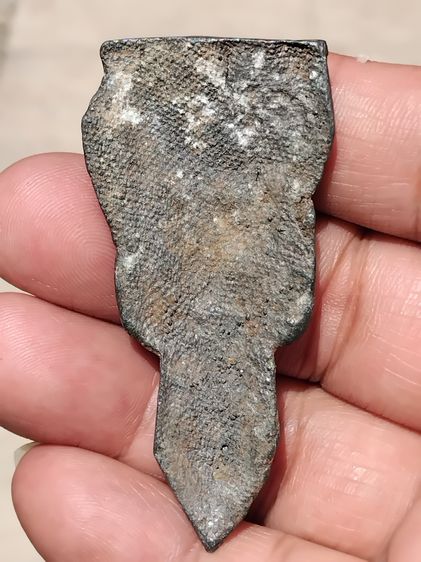 พระหูยาน พิมพ์ใหญ่ หน้ายักษ์ หลังลายผ้า เก่า แท้ หายาก รูปที่ 6