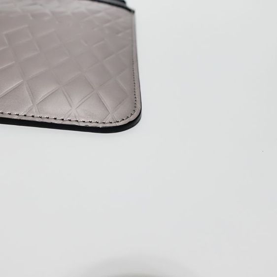 New ( Kept Unused ) Proenza Schouler
" Embossed Leather Silver Clutch Bag "  รูปที่ 8