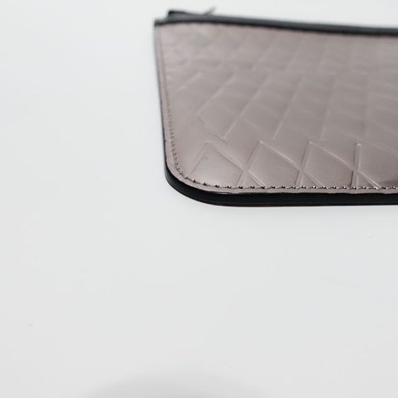 New ( Kept Unused ) Proenza Schouler
" Embossed Leather Silver Clutch Bag "  รูปที่ 7