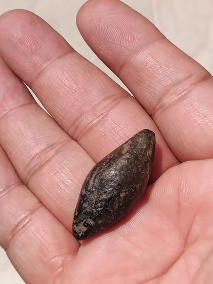 ตะกรุดลูกปืน ฝังตะกรุดทองคำ จารมือ ขนาด 3 cm. เนื้อทองเหลือง ตะกรุดดอกสั้นอ้วน เดิมๆ อย่างสวย สมบูรณ์ เก่า แท้ หายาก ไม่รู้ที่ พุทธคุณครบเคร รูปที่ 2