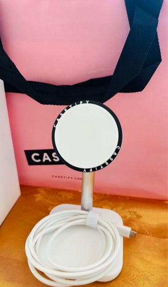 casetify แบบ 2-in-1 Charging Stand Mag Safe Compatible - White รูปที่ 10